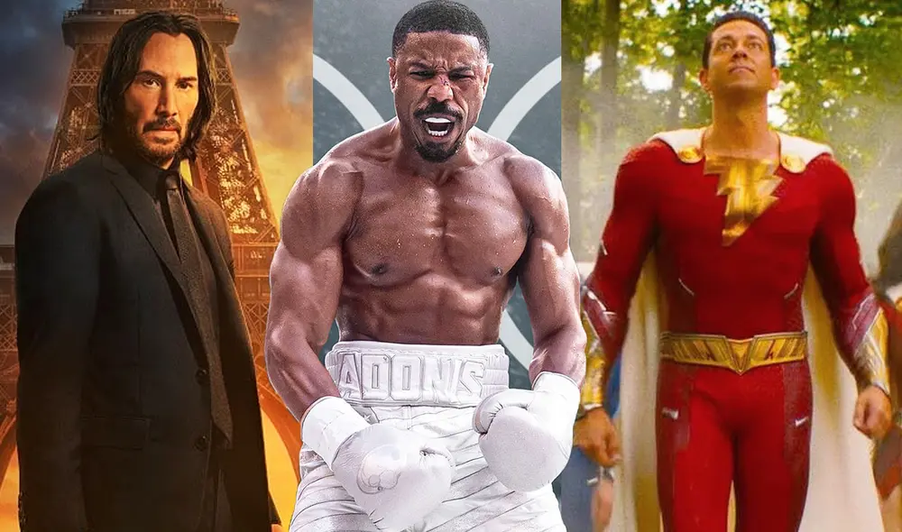 Marzo tiene varios motivos para no faltar al cine. Foto: composición LR/ Warner/ MGM/ Lionsgate