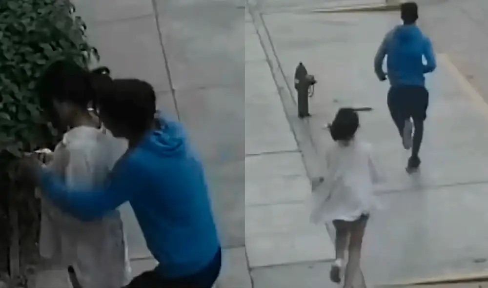 La afectada no dudó en perseguir al ladrón durante varios minutos. Video: América TV