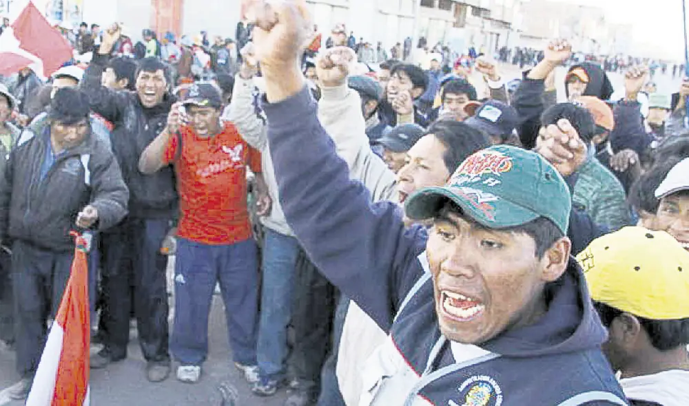 Justicia que tarda. Cuatro fueron fallecidos en protesta. Foto: La República