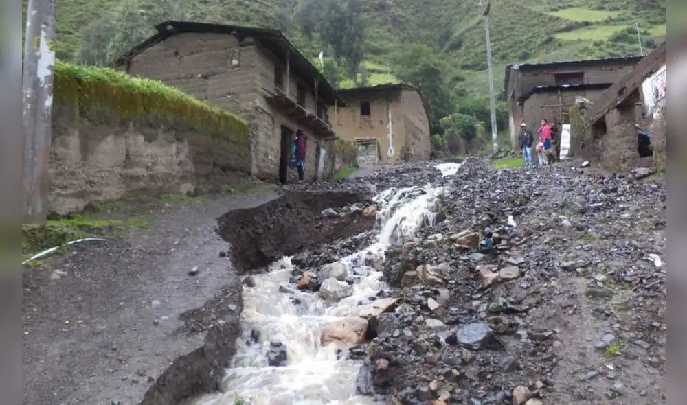 Constantes lluvias propiciaron pedido de declaratoria de emergencia en Ayacucho. Foto: Andina