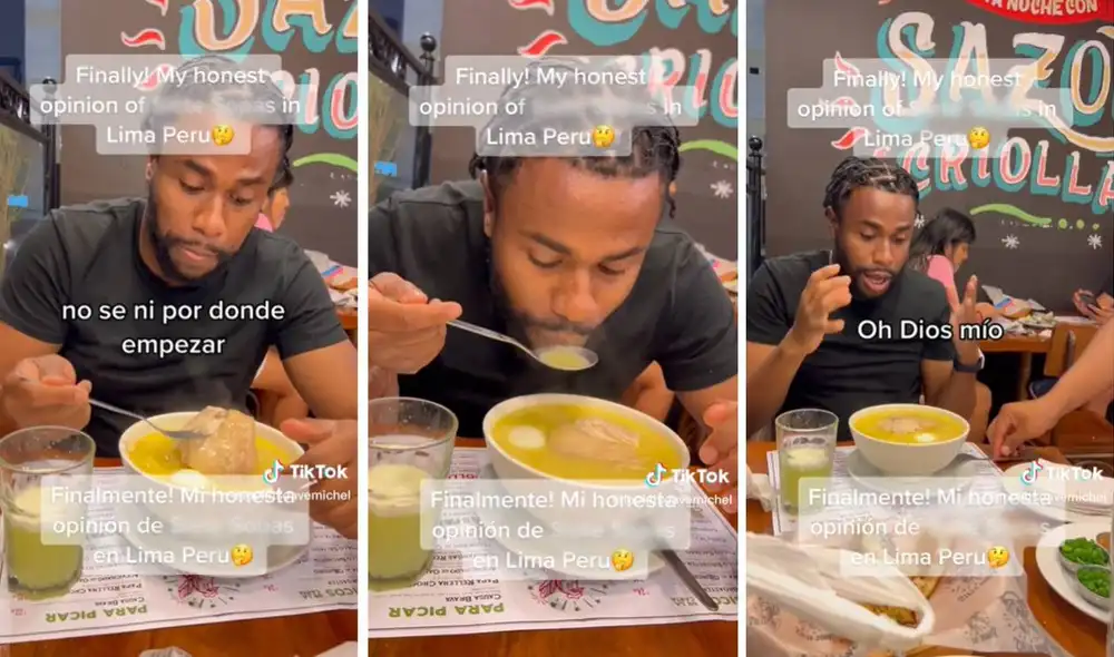 El video ha alcanzado más de 800.000 visualizaciones en TikTok. Foto: composición LR/captura de TikTok/@looksdavemichel