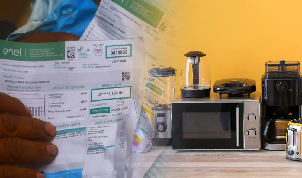 Conoce cómo puedes ahorra energía y disminuir el consumo en tu recibo de luz con estos tips que brindó Enel. Foto: composición LR/Difusión/Freepik
