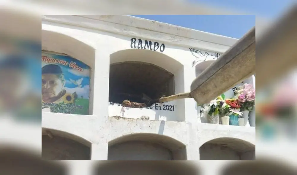 El robo del cráneo se habría producido la madrugada del último martes 28 de febrero. Foto: De Chira Noticias