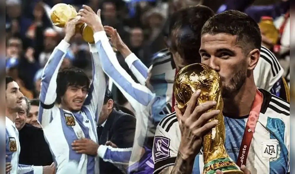 Rodrigo de Paul ganó la Copa América, la Finalissima y el Mundial Qatar 2022 con la selección argentina. Foto: composición LR/Twitter/Rodrigo de Paul