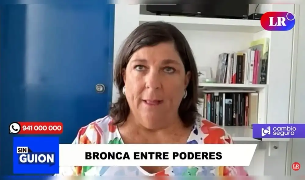 Rosa María Palacios, en "Sin Guion", sobre reacción de Patricia Benavides ante denuncia de la JNJ. Foto: captura LR+/Vídeo: LR+