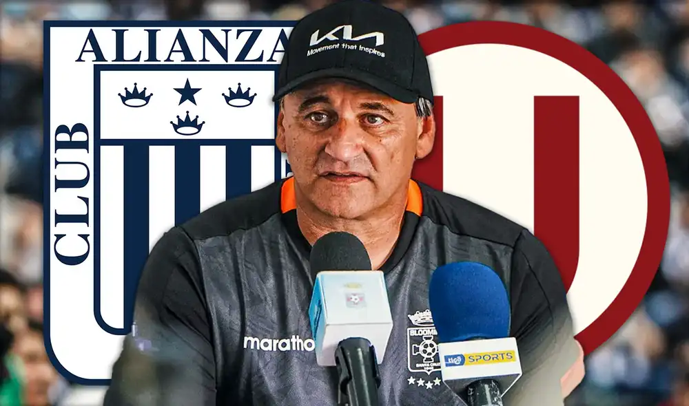 Carlos Bustos fue DT de Alianza entre 2021 y 2022. Foto: composición de La República/Blooming