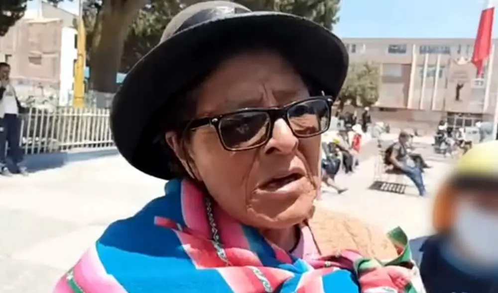 María Limachi solicitó apoyo. Foto: Radio Pachamama