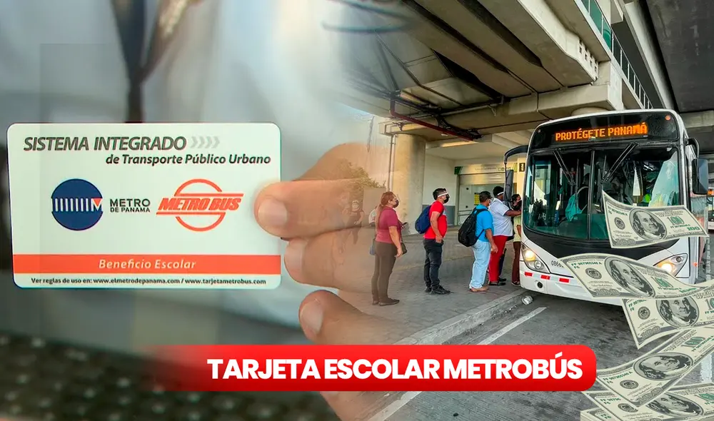 El beneficio escolar de Metrobús para los estudiantes les permite pagar poco en sus viajes. Foto: : Composición de LR/Telemetro/ YouTube