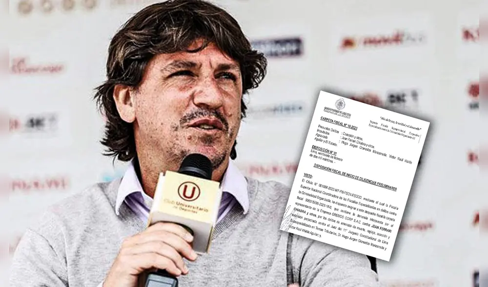 Jean Ferrari fue nombrado por la Sunat como nuevo administrador de Universitario de Deportes en el 2021. Foto: composición LR/Universitario