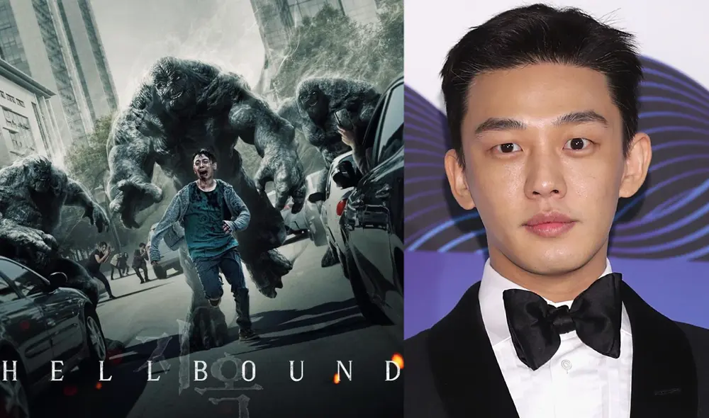 Yoo Ah In protagonizó "Hellbound", serie coreana original de Netflix que fue estrenada en 2021. Foto: composición LR/Netflix