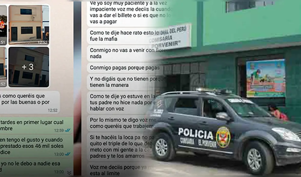 El hecho fue denunciado ante los efectivos de la comisaría de El Porvenir. Foto: composición LR/Diario La Verdad