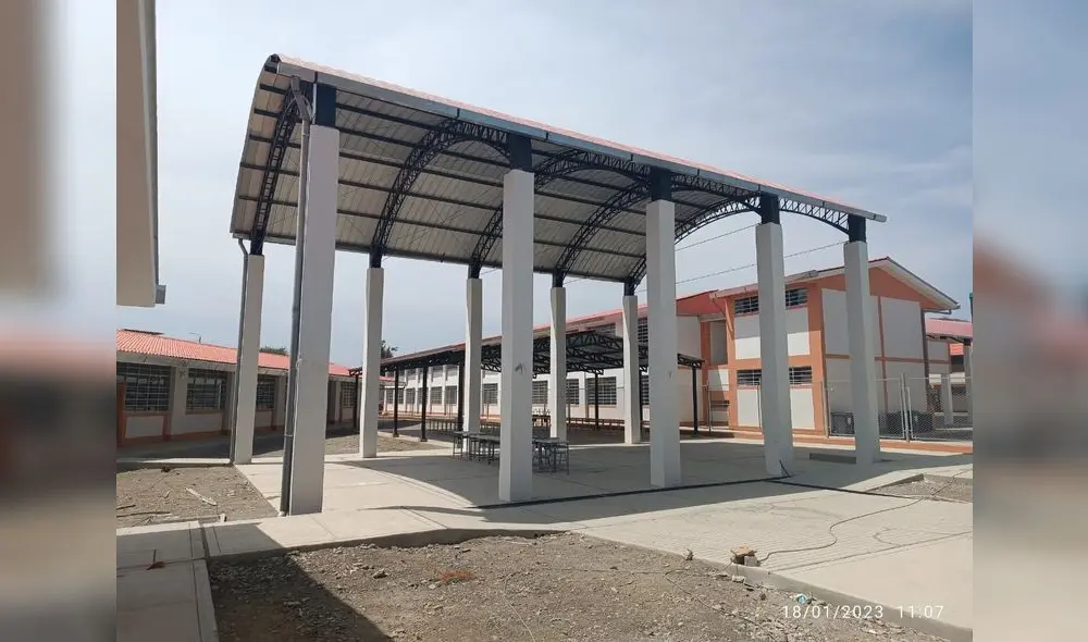 Falta un inspector y comité de recepción de obra de colegio. Foto: La República Falta un inspector y comité de recepción de obra de colegio. Foto: La República