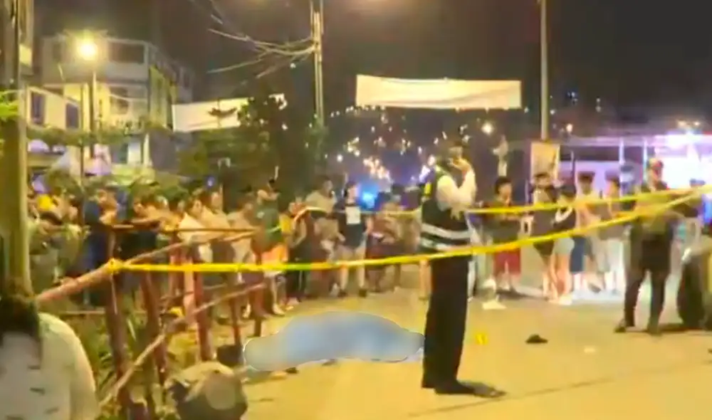 La víctima, según las autoridades, contaba con antecedentes policiales desde el año 2021. Foto: composiciónLR/Latina