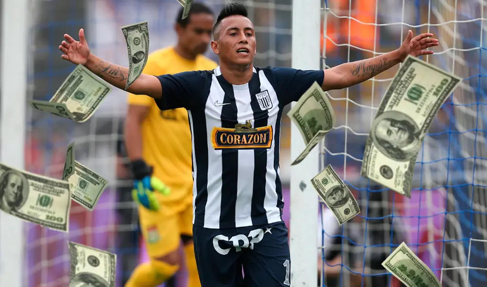 Christian Cueva jugó en Alianza entre el 2014 y 2015. Foto: composición GLR