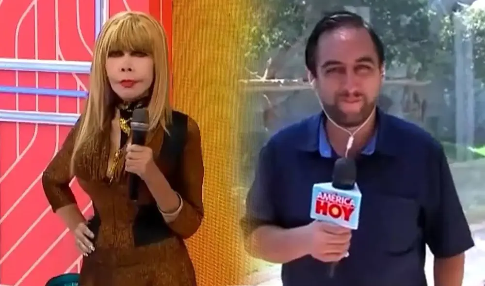 La Tigresa del Oriente exigió disculpas a reportero de "América hoy". Foto: composición LR/América TV - Video: "América hoy"