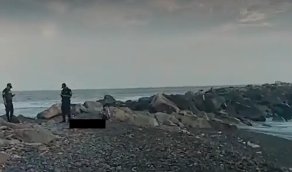 Pescadores hallaron el cuerpo de una joven en la playa Mar Brava. Video: América TV