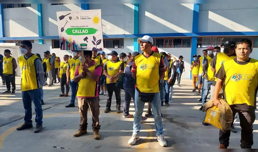 Según el INPE, las personas beneficiadas con la semilibertad tienen la obligación de aportar y reparar el daño causado a la colectividad. Foto: INPE