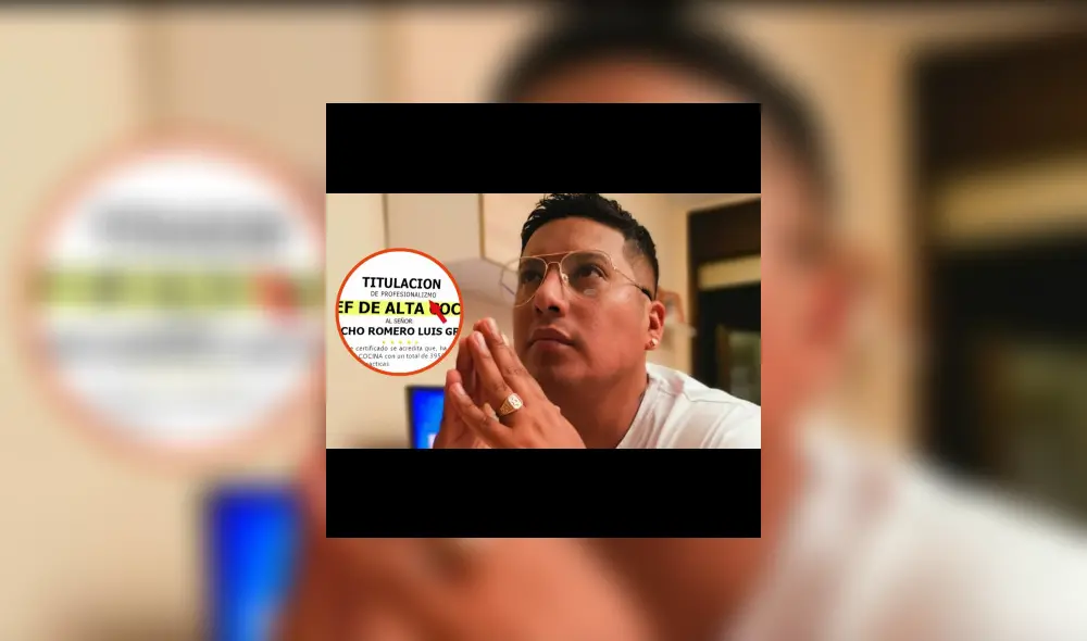 Luisito Caycho habría falsificado diploma de estudios en España. Foto: composición LR/ ATV - Video: "Magaly TV, la firme"
