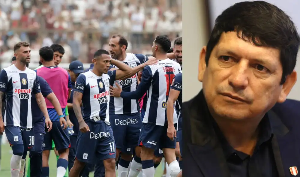 Agustín Lozano sobre la transmisión de partidos de Liga 1. Foto: composición/La República