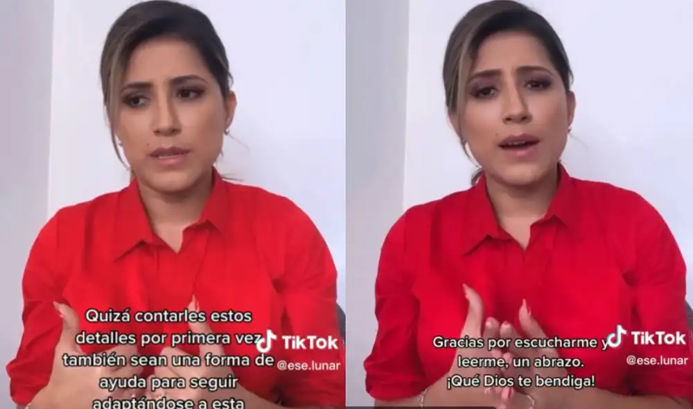 Fátima Aguilar habló acerca de la muerte de su padre. Foto: captura de TikTok Fátima Aguilar habló acerca de la muerte de su padre. Foto: captura de TikTok