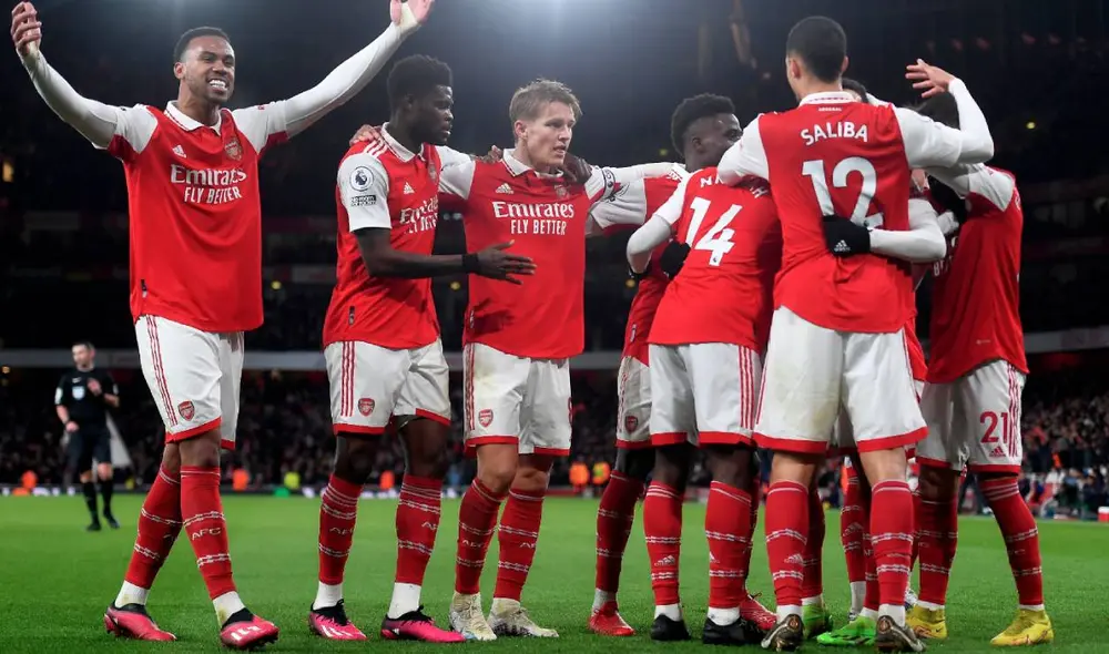 Arsenal es líder de la Premier League. Foto: EFE Arsenal es líder de la Premier League. Foto: EFE