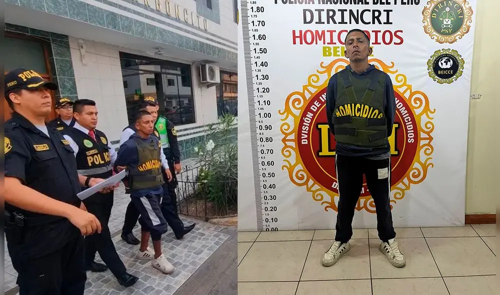 Las investigaciones realizadas por la División de Homicidios a cargo del coronel Víctor Revoredo, establecieron que el autor era Roque Pazos y solicitaron a la fiscalía que gestione ante el Poder Judicial la detención preliminar.  Foto: composición LR/PNP