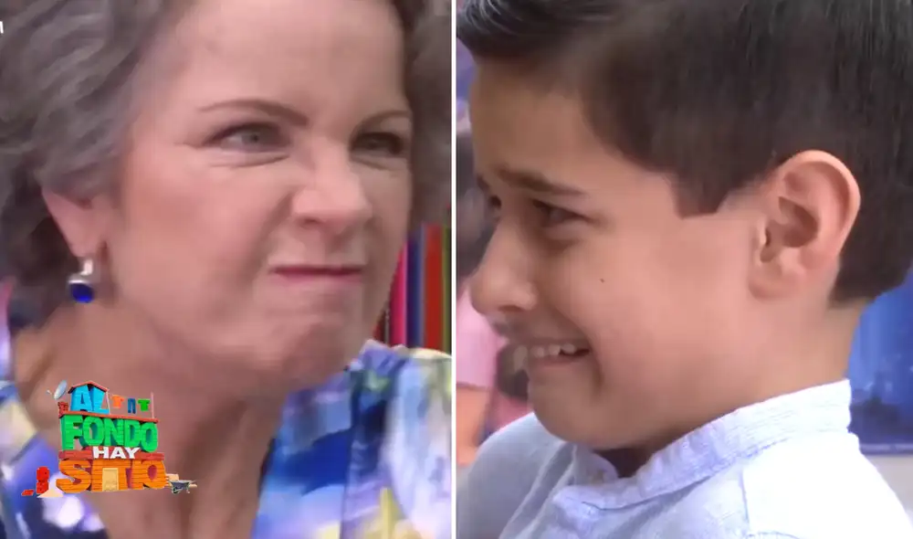 La 'nueva doña Nelly' no es tan dulce como parecía. Ya salió su verdadero rostro en "Al fondo hay sitio". Video: América TV - Foto: composición LR/América TV