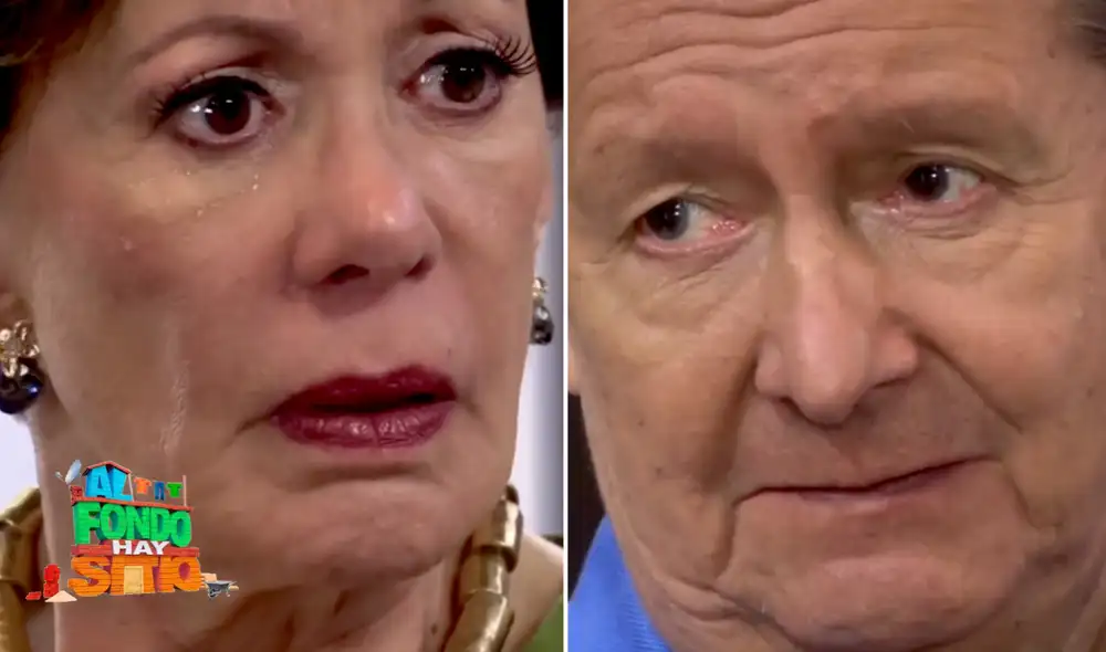 En "Al fondo hay sitio", Peter dejó atónita a Francesca con una reciente revelación. Video: América TV - Foto: composición LR/América TV