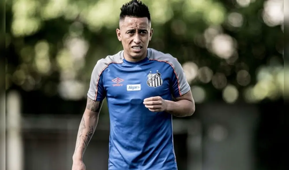 Christian Cueva jugó en Brasil por el Santos y el Sao Paulo. Foto: Santos FC