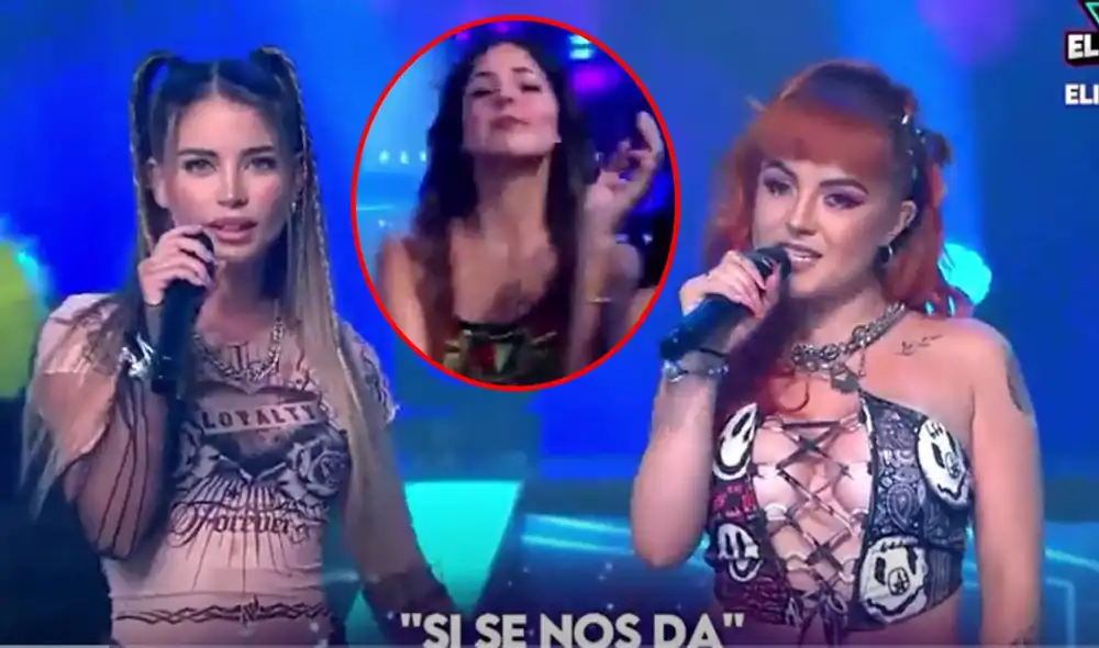 Flavia Laos se presentó en "Esto es guerra". Foto: captura de América TV