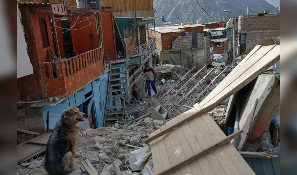 Secocha. Fue uno de los anexos de Nicolás Valcárcel arrasado por los huaicos provenientes de la provincia de Condesuyos. Foto: Rodrigo Talavera/La República.