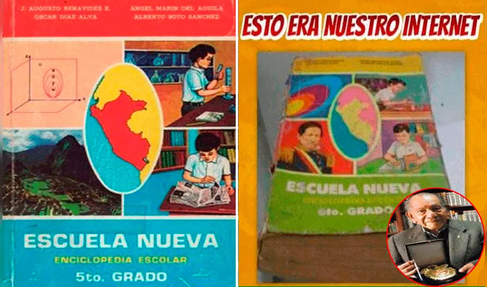 Este libro pasó de generación en generación dejando grandes lecciones a los educandos. Foto: composición de LR/Facebook/Perú90/Radio LLata