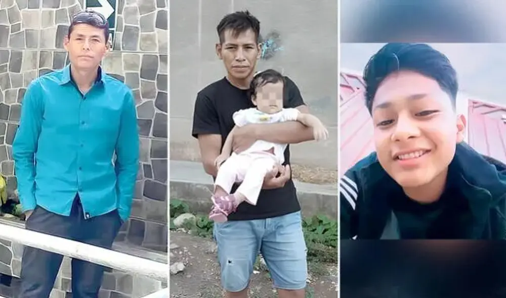 Ronaldo Barra, Jhonatan Tello y Diego Galindo perdieron la vida el año pasado. Foto: La República.