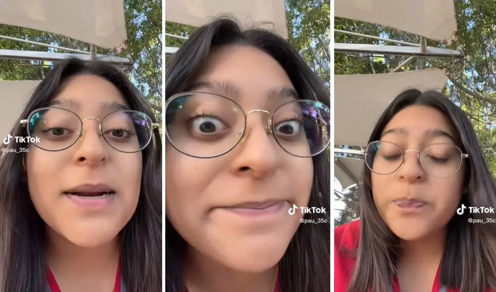 El clip se hizo viral en todas las redes sociales. Foto: composición LR/captura de TikTok/@pau_35c El clip se hizo viral en todas las redes sociales. Foto: composición LR/captura de TikTok/@pau_35c