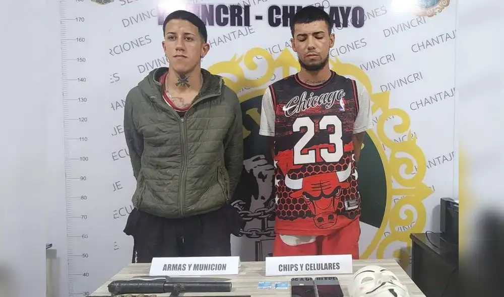 El Ministerio Público inició las diligencia contra los detenidos. Foto: difusión