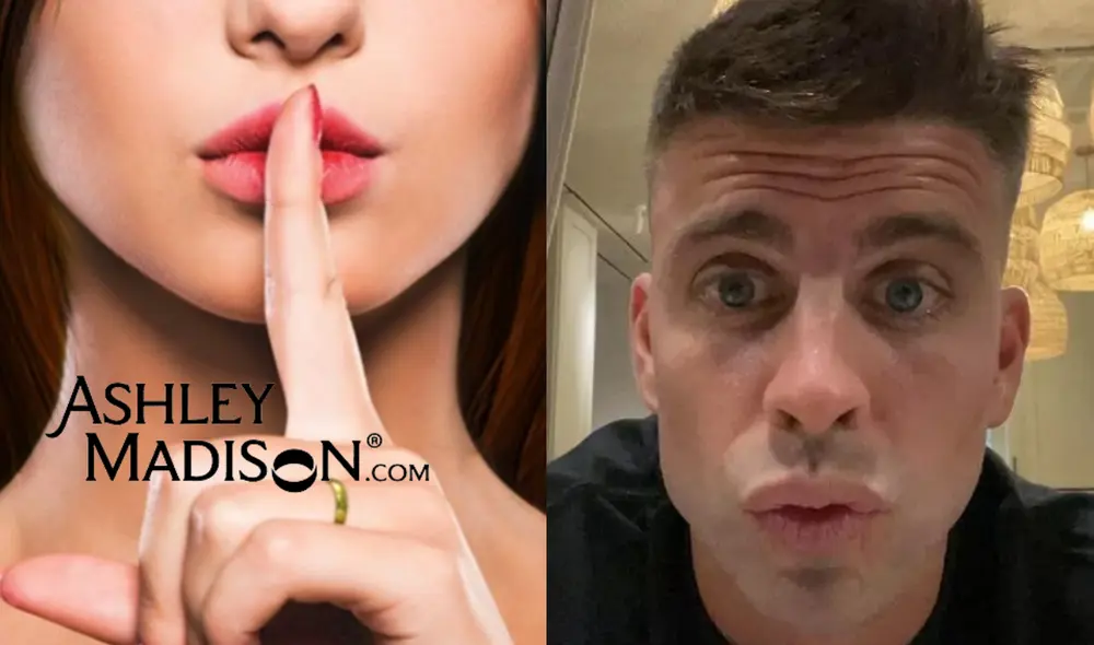 Ashely Madison quiere patrocinar a Andorra FC. ¿Se dará? Foto: composición LR/Ashley Madison/Gerard Piqué/Instagram