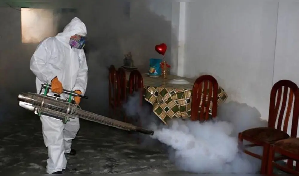 Ante un grave incremento del dengue no se descarta fumigar colegios. Foto: Andina