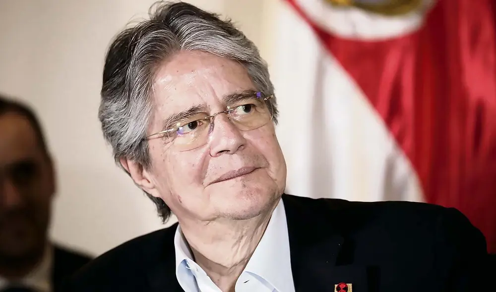 Causa. El presidente Guillermo Lasso es acusado por actos de corrupción en su gestión. Foto: EFE