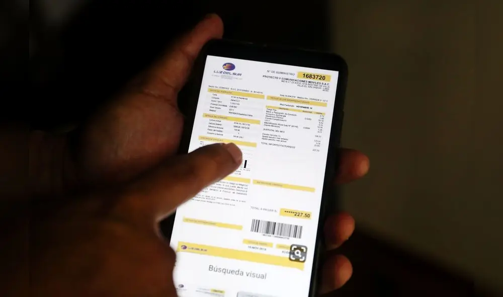 Bono electricidad aplicará a usuario que tienen un consumo promedio de hasta 100 kilowatts por hora al mes. Foto: Andina