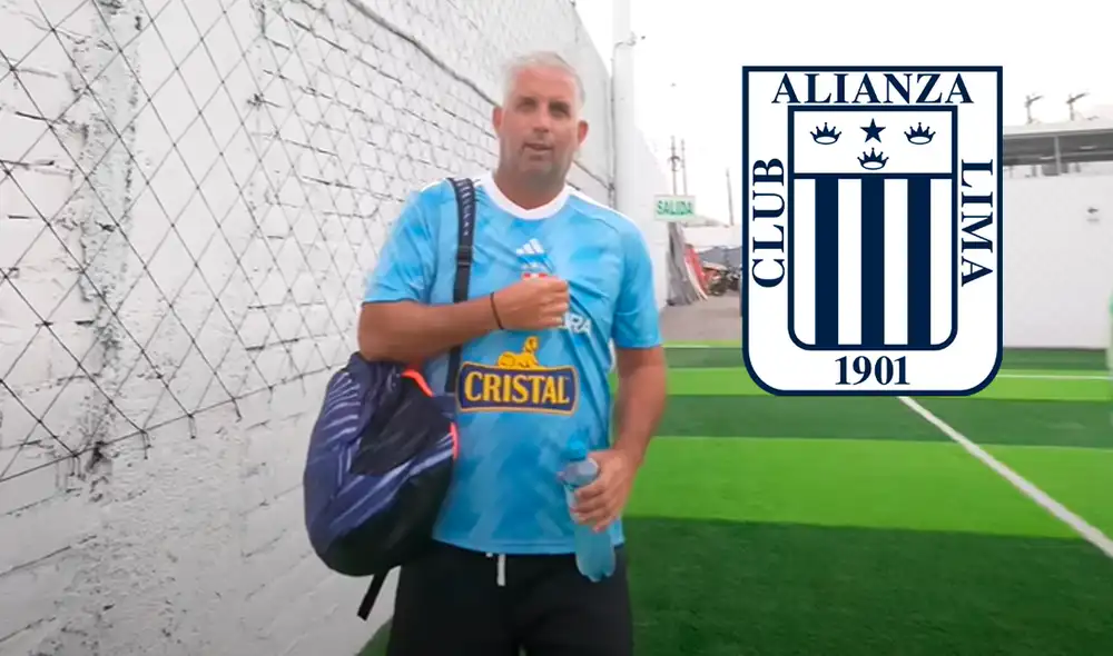 Diego Rebagliati es confeso hincha de Sporting Cristal. Foto: composición/Jesús Alzamora/YouTube