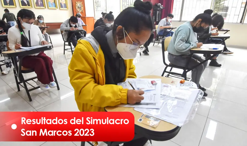 Revisa aquí los resultados del simulacro San Marcos 2023. Foto: Composición La República Revisa aquí los resultados del simulacro San Marcos 2023. Foto: Composición La República