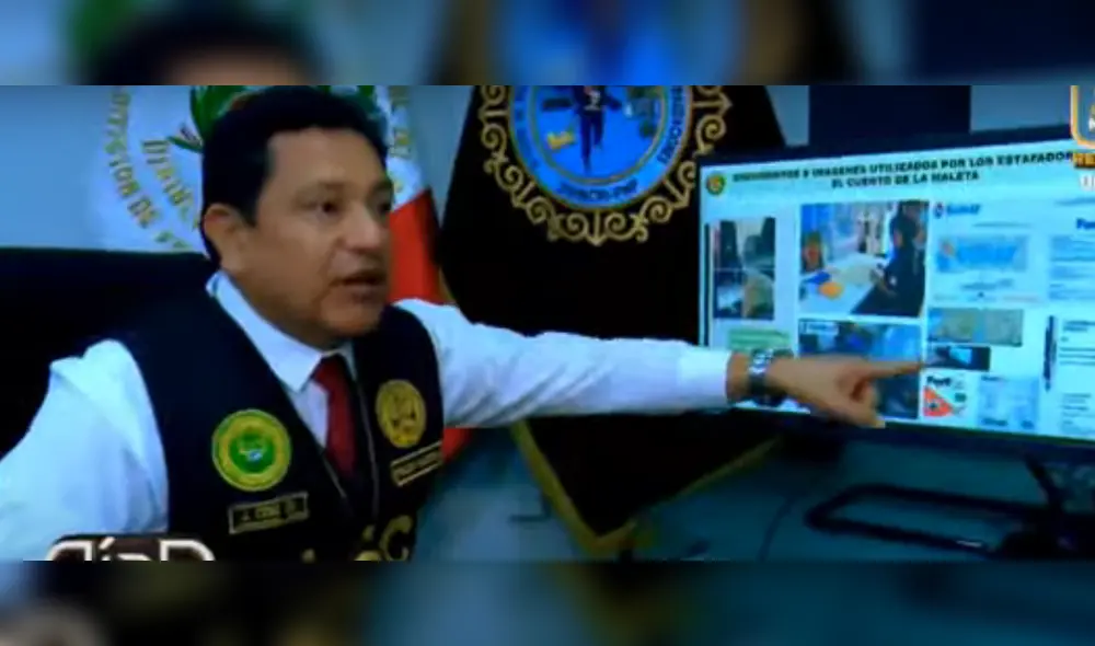 PNP está tras los pasos de estafadores que operarían desde Colombia. Foto: captura ATV PNP está tras los pasos de estafadores que operarían desde Colombia. Foto: captura ATV