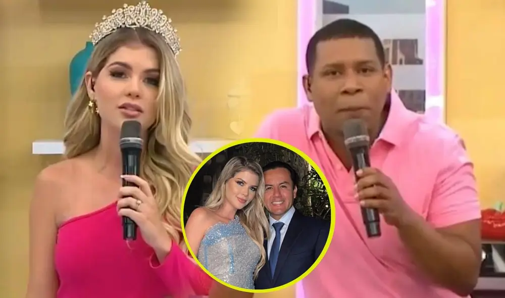 Brunella Horna celebró sus 26 años en una fiesta sorpresa en yate. Foto: composición LR/ América TV/ Instagram - Video: América TV