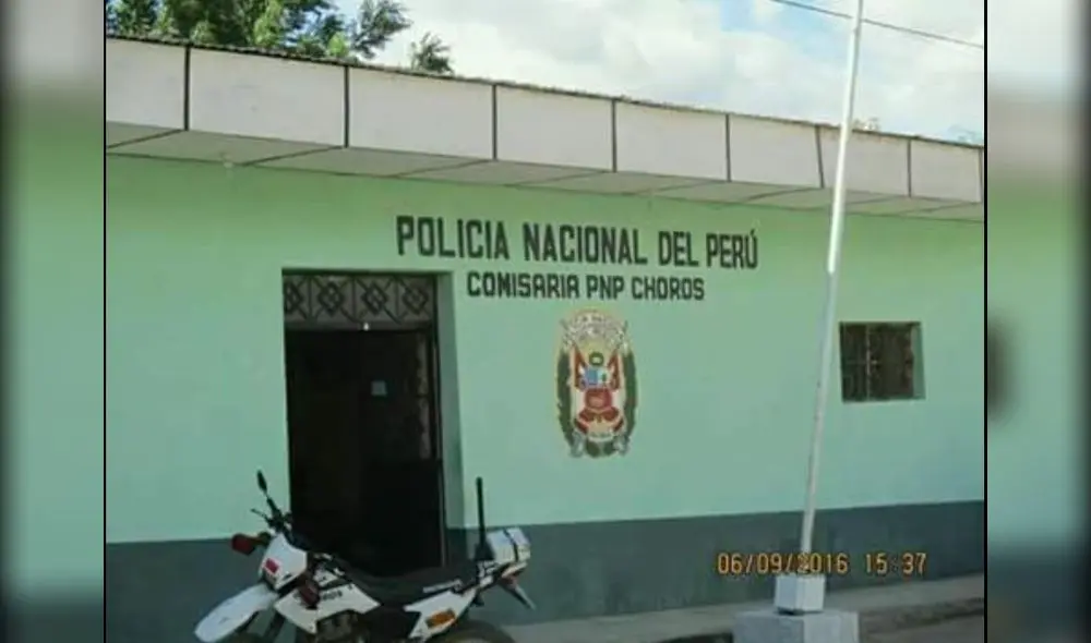 El comando policial investiga el hecho que se produjo en la comisaría de Choros. Foto: Facebook/Yo Confío en la Policía Nacional del Perú