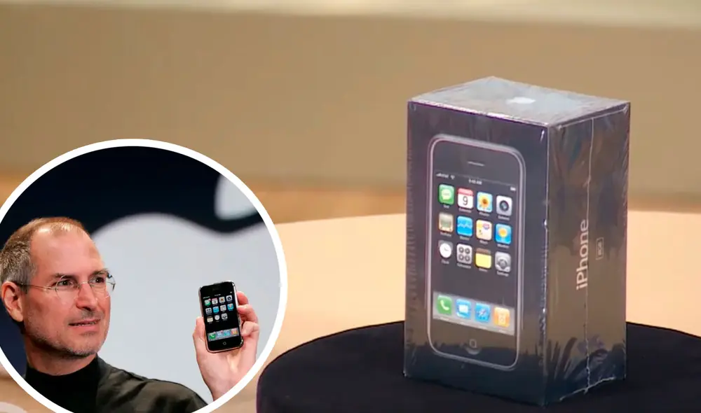 Así luce el iPhone subastado. Foto: LCG Auctions Así luce el iPhone subastado. Foto: LCG Auctions