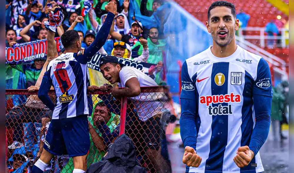 Pablo Sabbag le dio el triunfo a Alianza Lima en Cajamarca frente a UTC. Foto: composición LR/Alianza Lima