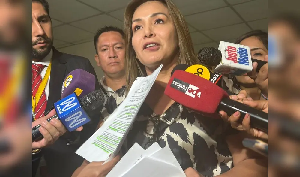 APP decidió retirarla de la Comisión de Ética. Foto: Vanessa Trebejo / URPI-LR APP decidió retirarla de la Comisión de Ética. Foto: Vanessa Trebejo / URPI-LR