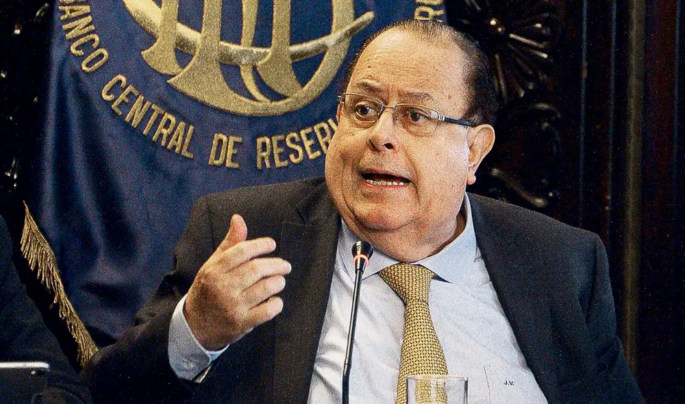 BCRP. Julio Velarde se presentó en el Peru Day en la convención minera PDAC 2023. Foto: difusión