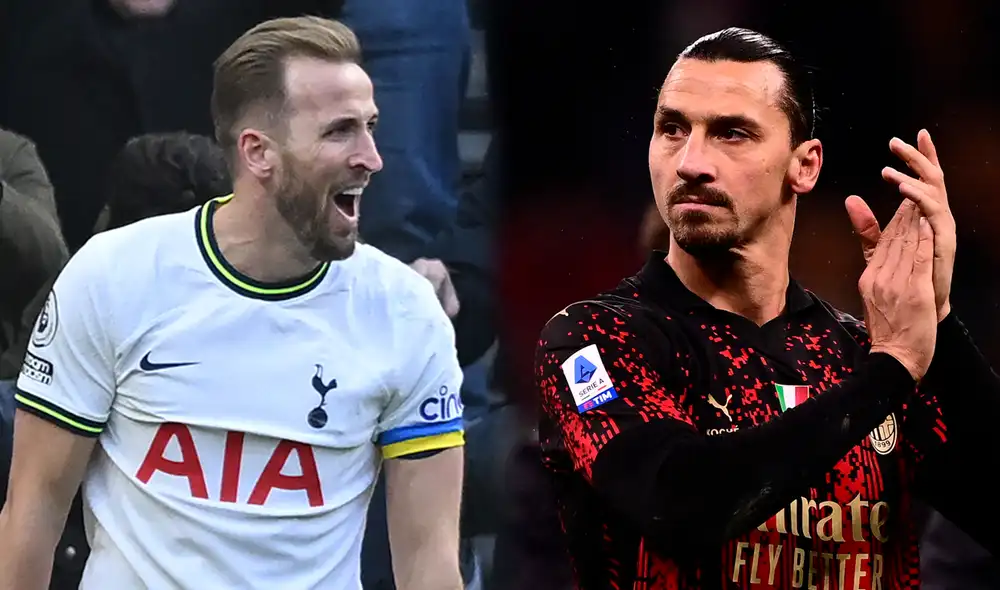 Harry Kane y Zlatan Ibrahimovic apuntan a la titularidad en Inglaterra. Foto: Composición LR/AFP Harry Kane y Zlatan Ibrahimovic apuntan a la titularidad en Inglaterra. Foto: Composición LR/AFP