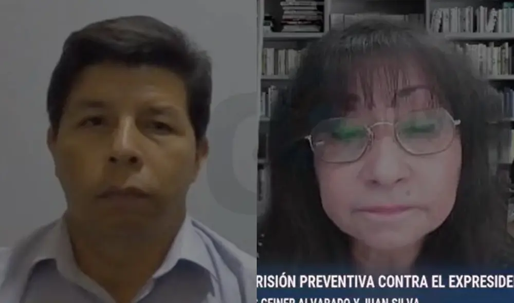 Pedro Castillo participa en audiencia en su contra desde el penal de Barbadillo. Foto: Captura Justicia TV Pedro Castillo participa en audiencia en su contra desde el penal de Barbadillo. Foto: Captura Justicia TV